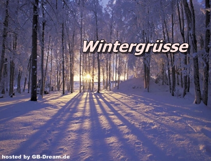Wintergruss Gästebuchbild