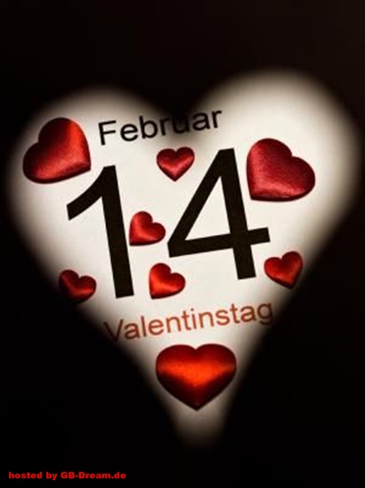 14 Feburar, Valentinstag.