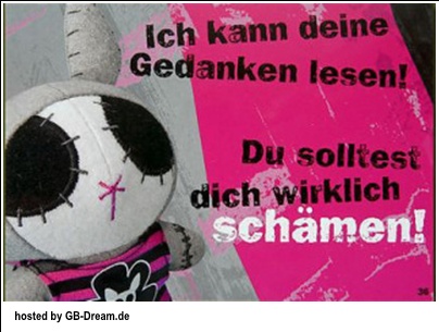 Witziger GB Pic Spruch