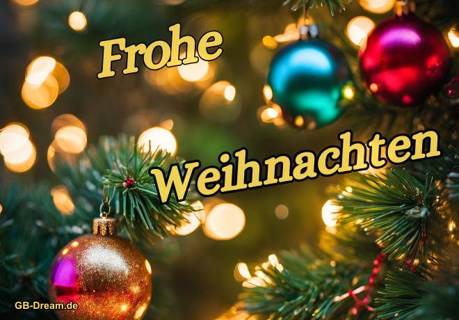 Frohe Weihnachten GB Pic