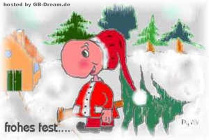 Frohes Weihnachts Fest GB