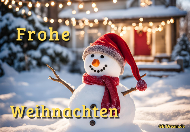 Weihnachtsgruß Gästebuchbild