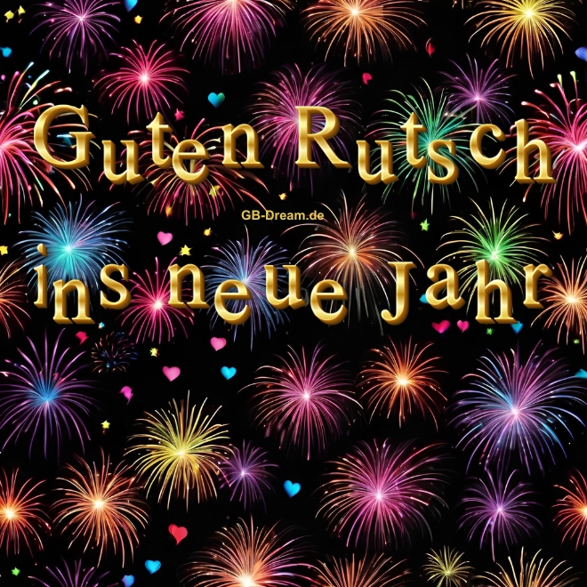 Guten Rutsch ins neue Jahr